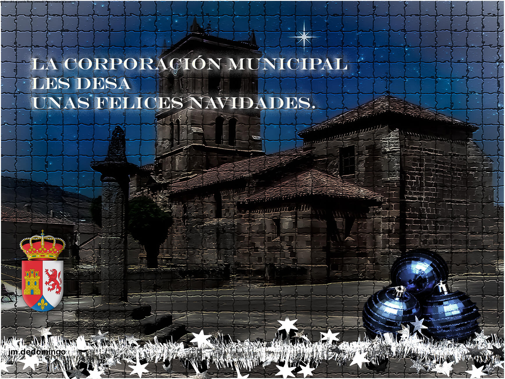LA CORPORACIÓN MUNICIPAL LES DESEA FELIZ NAVIDAD Y AÑO 2026